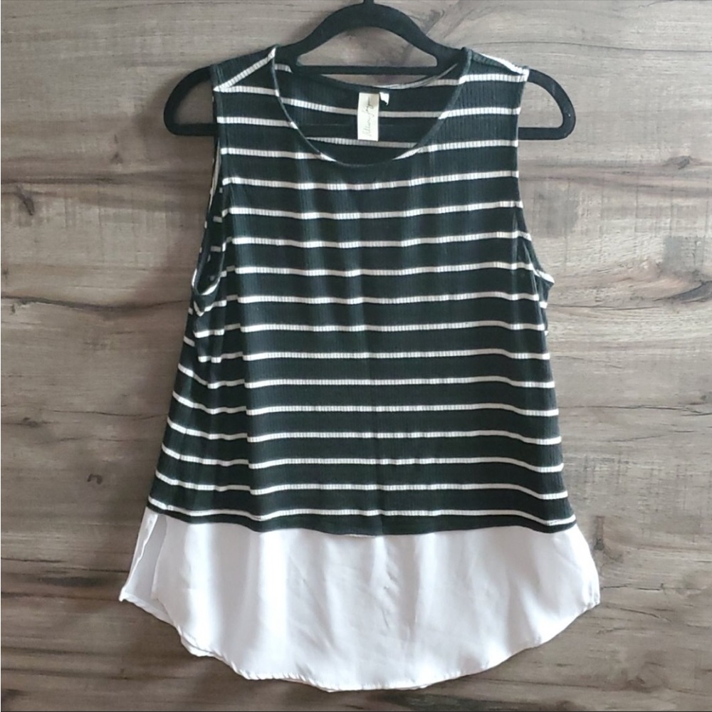 Evereve | Allison Joy | Stripe sleeveless tank top